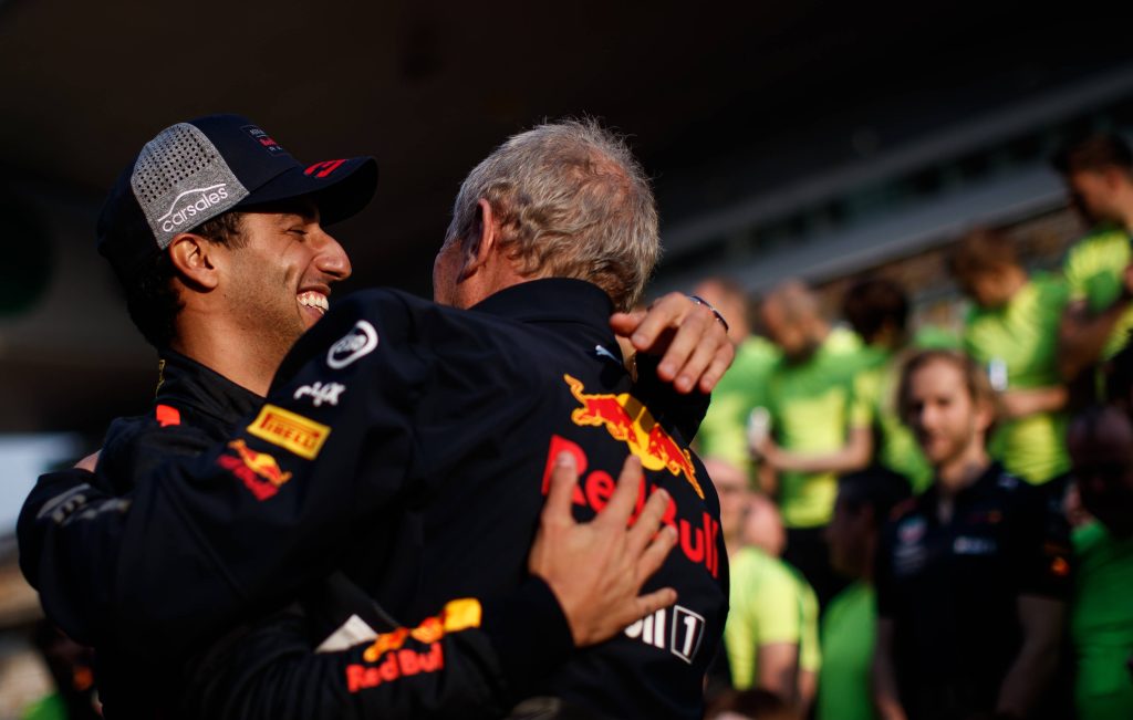 Хельмут Марко рассказал, как Риккардо расстроил основателя Red Bull