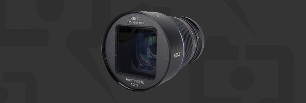 Анаморфотный объектив Sirui 50 мм f/1,8 Super35 1,33x 299 долларов США (обычная цена 499 долларов США)