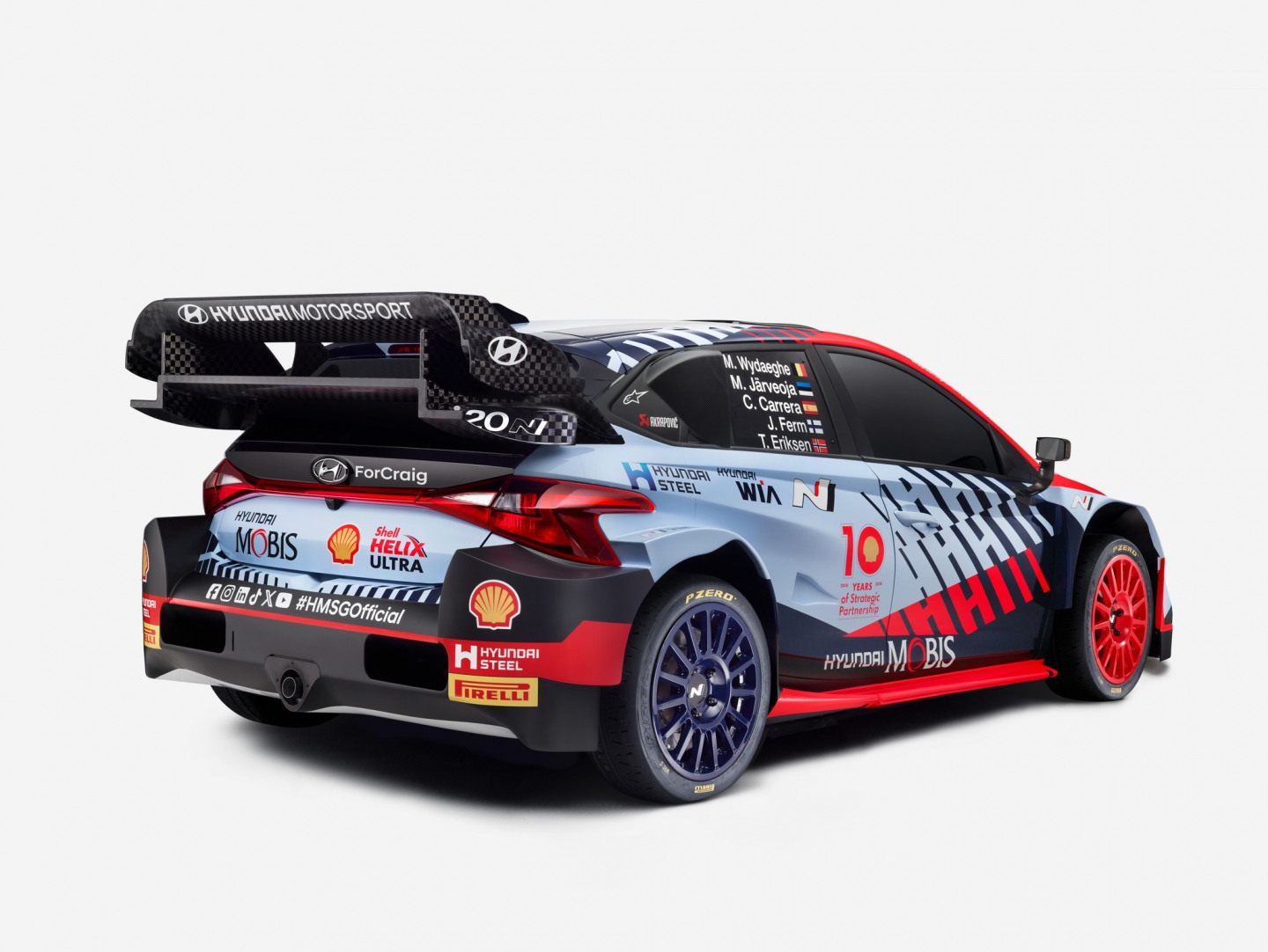 Hyundai i20 N Rally1 сезона-2024 © Hyundai Motorsport