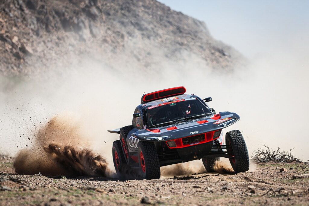 Sainz closes in on victory after Loeb’s challenge falters