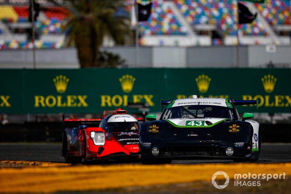 #43 Andretti Motorsports Porsche 911 GT3 R: Jarett Andretti, Gabby Chaves, Scott Hargrove, Thomas Preining