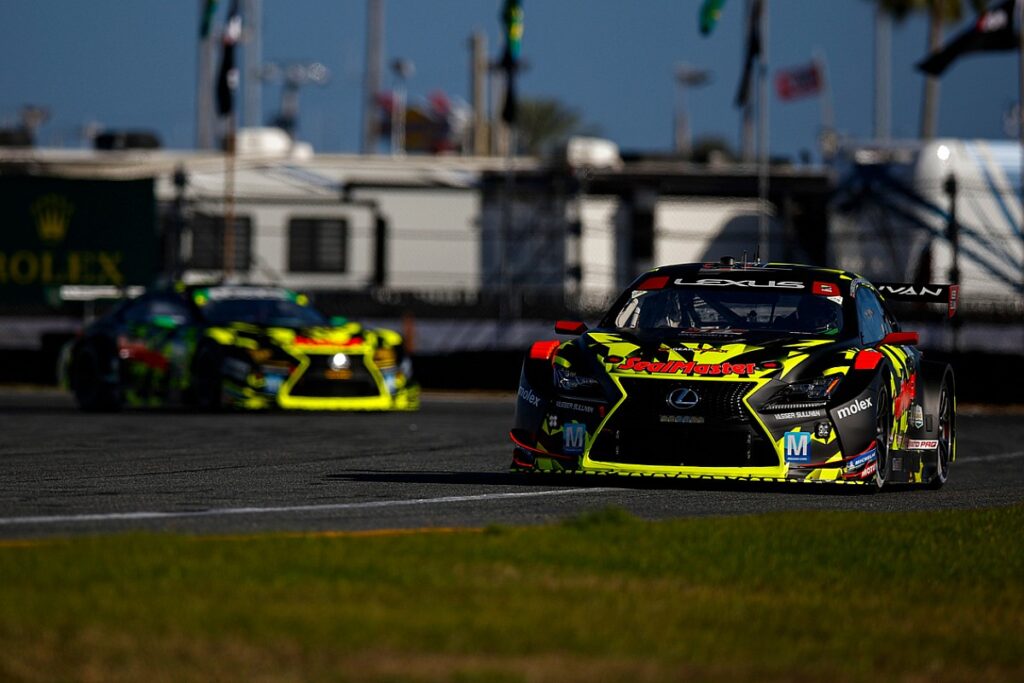 Lexus suffers early crash, late fire in ill-fated Daytona 24 Hours Lexus suffers early crash, late fire in ill-fated Daytona 24 Hours