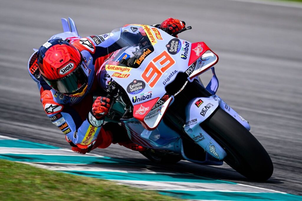 Marquez still riding Ducati like Honda in Sepang MotoGP test Marquez still riding Ducati like Honda in Sepang MotoGP test