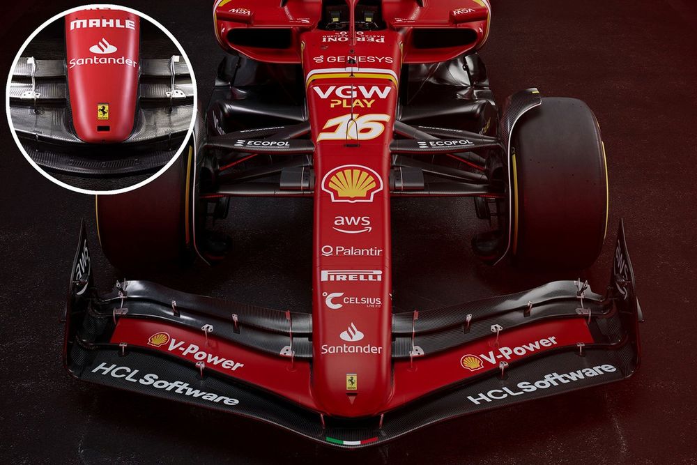 Ferrari SF-24 nose