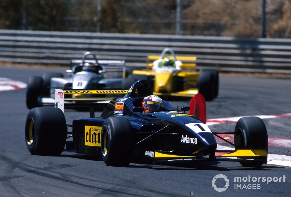 Montoya took the final International F3000 win at Enna on his way to defeating Heidfeld in 1998 - but had pushed Zonta hard in 1997 too