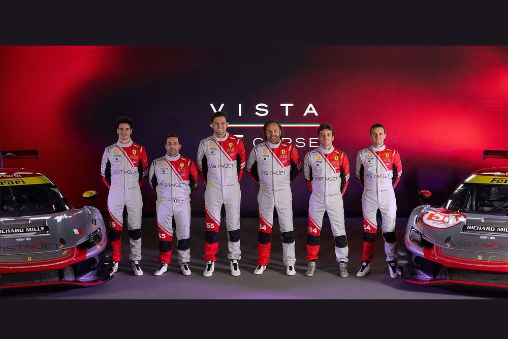 Alessio Rovera, François Hériau, Simon Mann, Thomas Flohr, Francesco Castellacci, Davide Rigon, Vista AF Corse, Ferrari 296 GT3