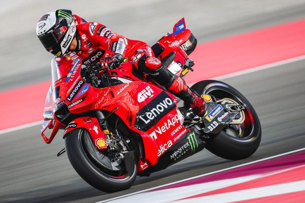 MotoGP Qatar test: Bagnaia fastest from Martin MotoGP Qatar test: Bagnaia fastest from Martin