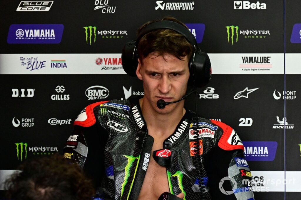 Yamaha MotoGP bike’s «horrible» grip «unacceptable» Yamaha MotoGP bike’s «horrible» grip «unacceptable»