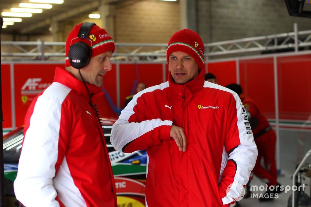 Bruni departed Ferrari for Porsche, but remains close to Vilander