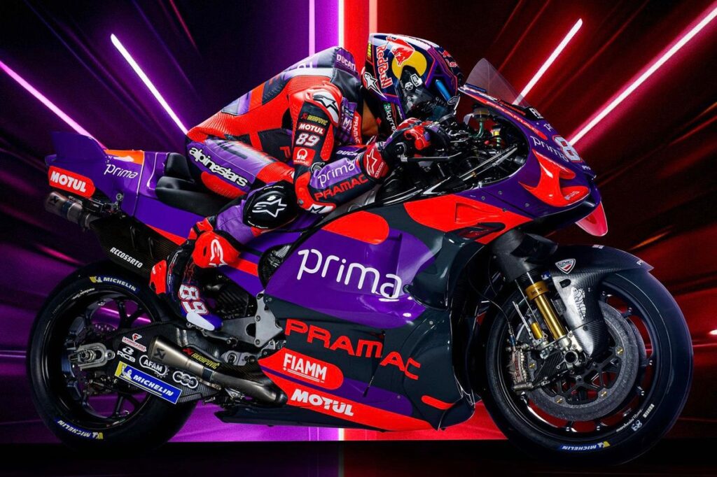 Pramac launches new 2024 MotoGP livery at F1 Bahrain GP Pramac launches new 2024 MotoGP livery at F1 Bahrain GP