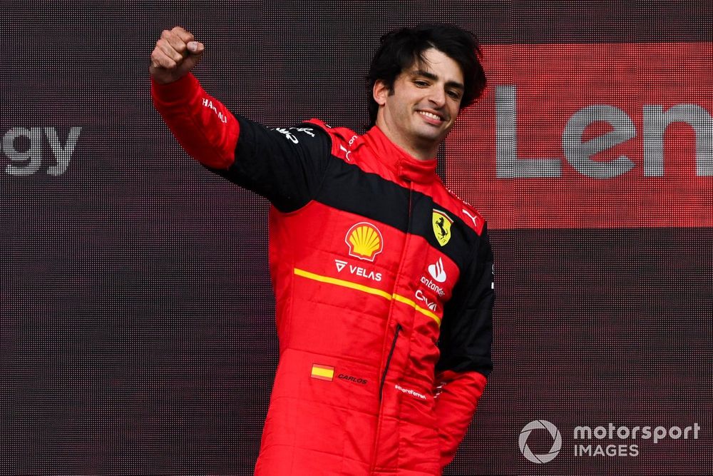 Carlos Sainz, Ferrari, 1st position