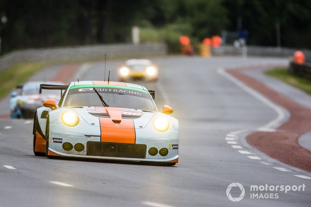 Keen turned out in Gulf Porsche for Test Day in 2015 but didn't get to race