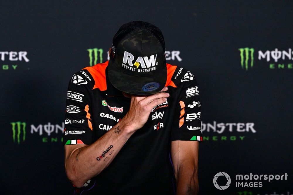 There wasn't a dry eye in the house when Espargaro announced his retirement