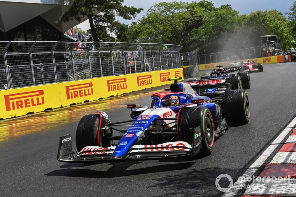 Yuki Tsunoda, RB F1 Team VCARB 01, Alex Albon, Williams FW46, Carlos Sainz, Ferrari SF-24