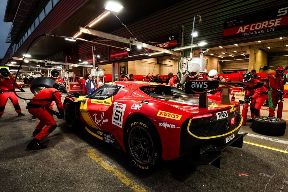 #51 AF Corse - Francorchamps Motors Ferrari 296 GT3: Alessio Rovera, Robert Shwartzman, Nicklas Nielsen