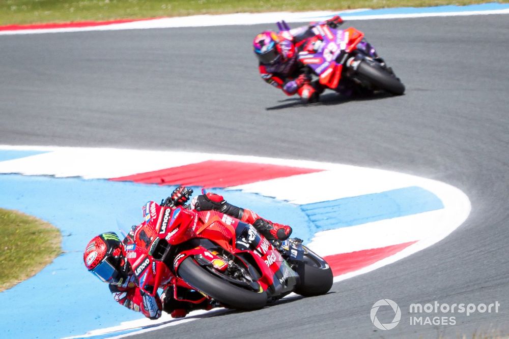 Bagnaia's prowess through fast right-handers was identified by Marquez as one of his biggest strengths, which the sector times support 