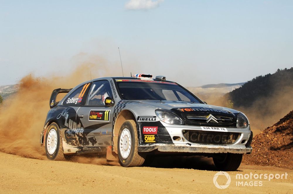 Finishing third with his privateer Xsara in Cyprus 2009 on the second outing for his team exemplifies Solberg's determination