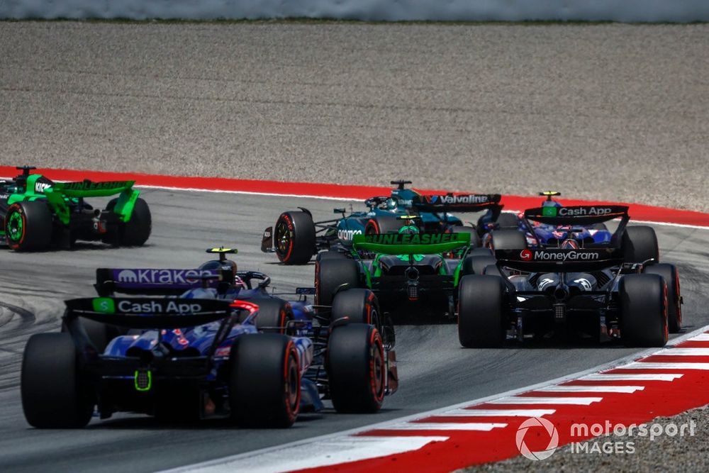 Valtteri Bottas, Stake F1 Team Kick Sauber C44, Lance Stroll, Aston Martin AMR24, Yuki Tsunoda, RB F1 Team VCARB 01, Zhou Guanyu, Stake F1 Team Kick Sauber C44, Kevin Magnussen, Haas VF-24, Logan Sargeant, Williams FW46, Daniel Ricciardo, RB F1 Team VCARB 01