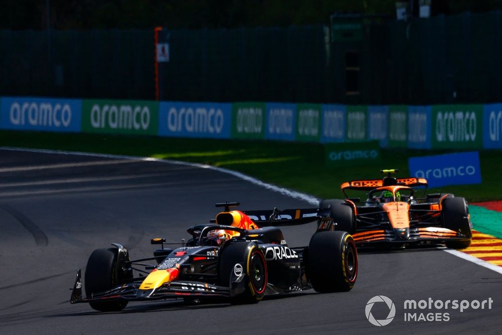 McLaren admitted to a risk-averse approach in its constructors' championship fight with Red Bull