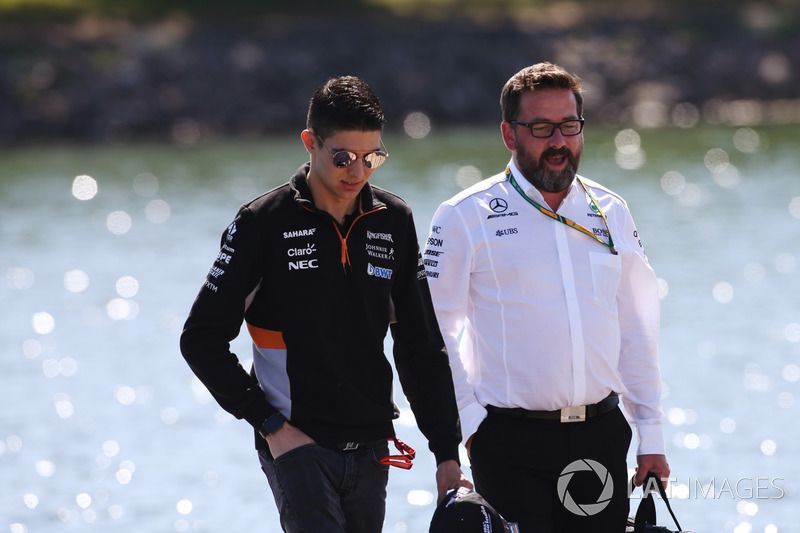 Esteban Ocon, Force India, Gwen Lagrue