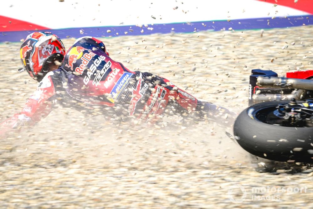 Pedro Acosta, Red Bull GASGAS Tech3 crash