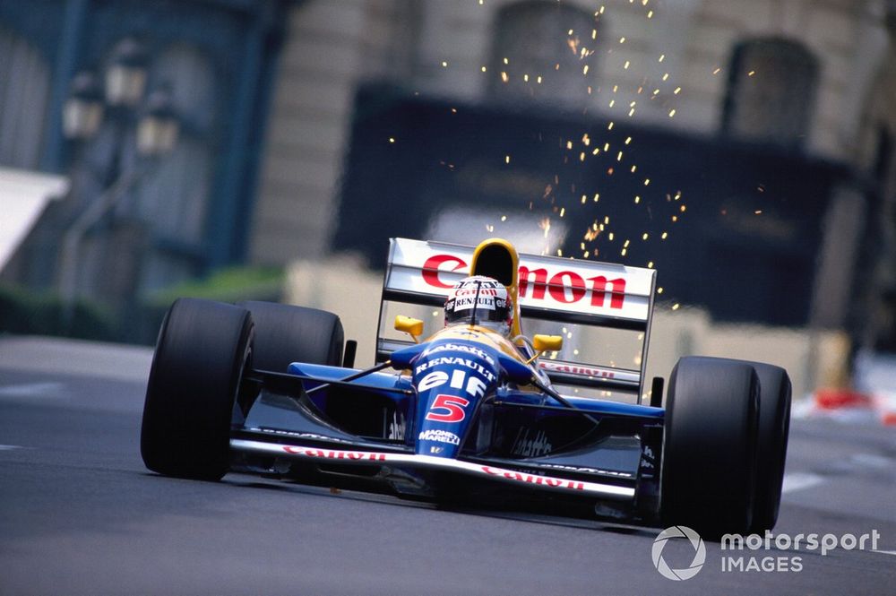 Nigel Mansell, Williams FW14B Renault