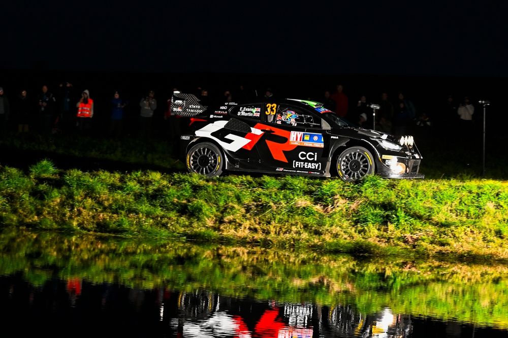 Toyota was attempting to claw back ground in the manufacturer's championship, with Ogier and Evans leading the charge