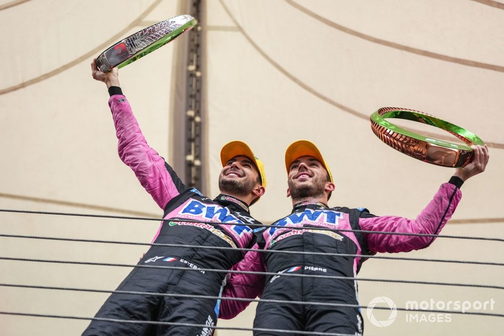 A disastrous season got a whole lot sweeter for Alpine with a double podium