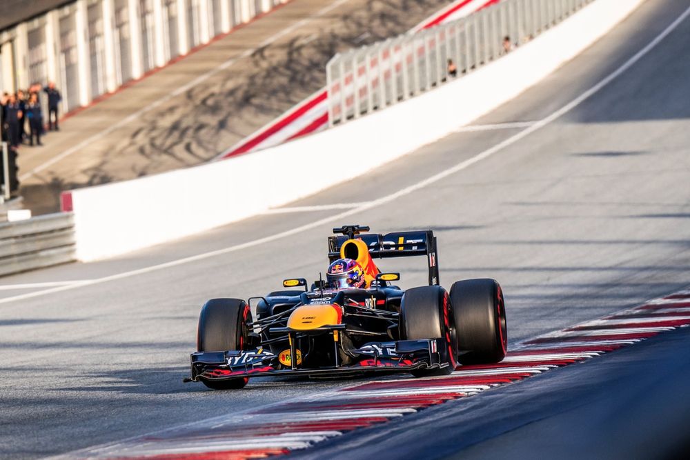 Kalle Rovanpera test in a Red Bull Formula 1 car at the Red Bull Ring 