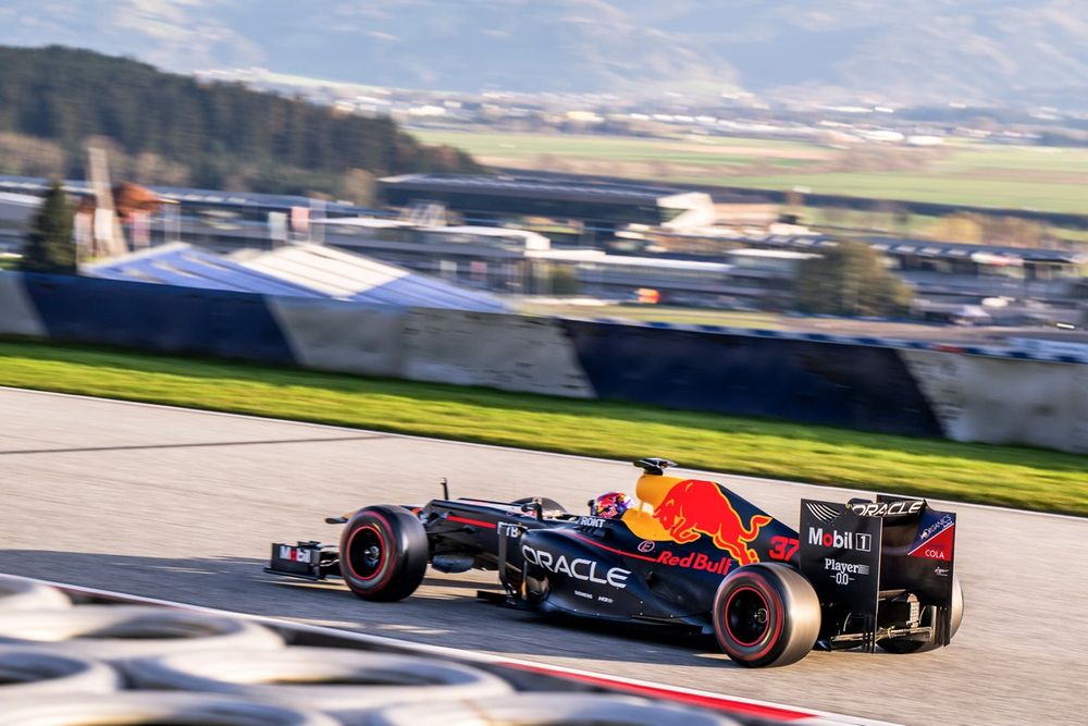 Kalle Rovanpera test in a Red Bull Formula 1 car at the Red Bull Ring 