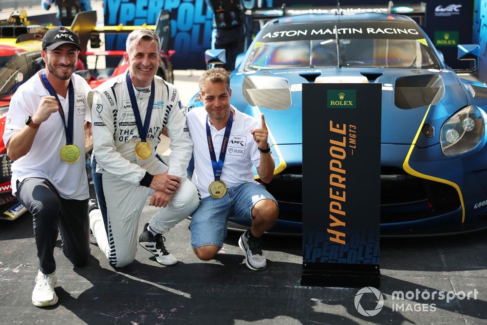 #27 Heart of Racing Team Aston Martin Vantage AMR LMGT3: Ian James, Daniel Mancinelli, Alex Riberas