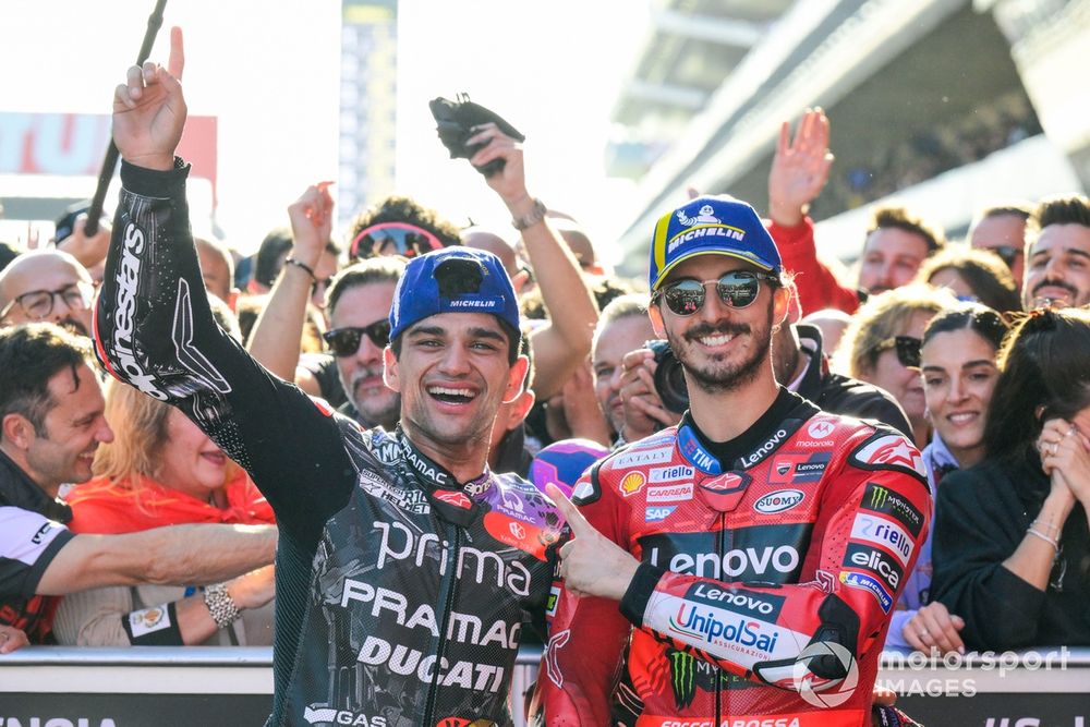 Jorge Martin, Pramac Racing, Francesco Bagnaia, Ducati Team