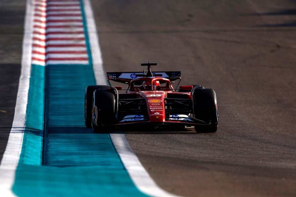 Leclerc heads Sainz to close out 2024