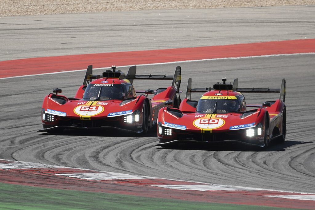 Ferrari names unchanged WEC Hypercar line-up for 2024