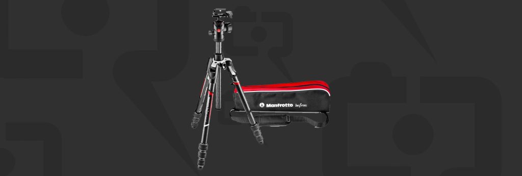 Усовершенствованный 4-секционный дорожный штатив Manfrotto Befree из углеродного волокна