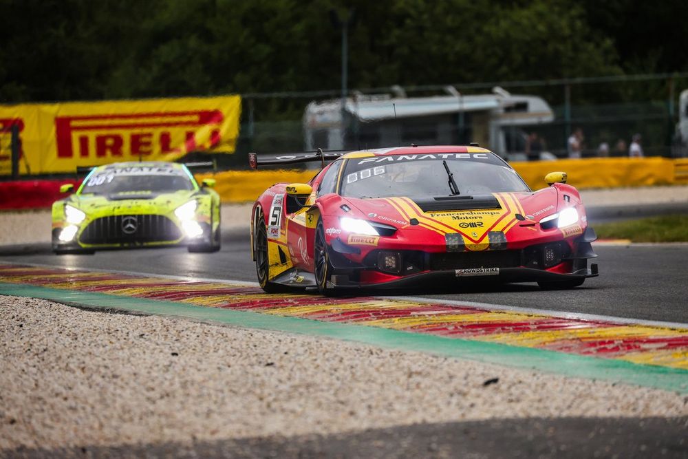 #51 AF Corse - Francorchamps Ferrari 296 GT3: Alessandro Pier Guidi, Davide Rigon, Alessio Rovera