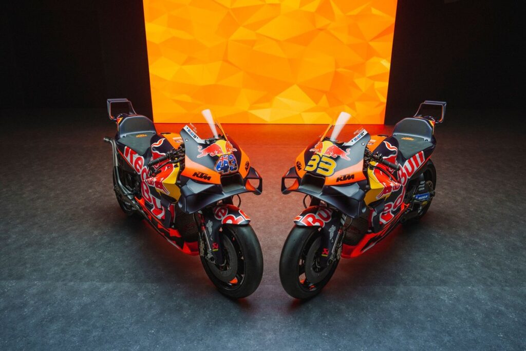 KTM unveils RC16 MotoGP bikes for 2024 KTM unveils RC16 MotoGP bikes for 2024