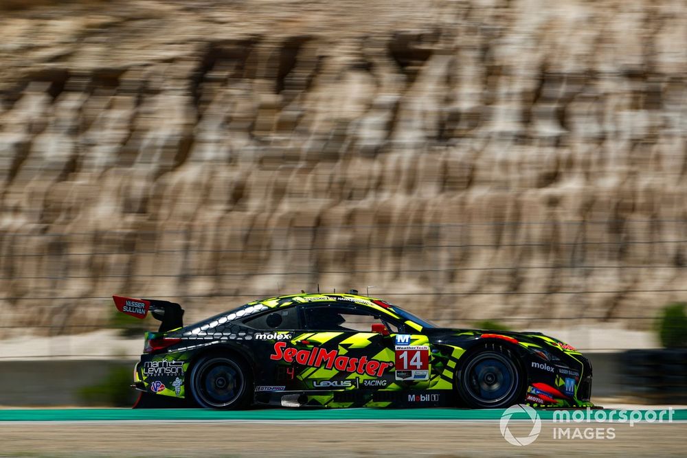 #14 VasserSullivan Lexus RC F GT3: Jack Hawksworth, Ben Barnicoat