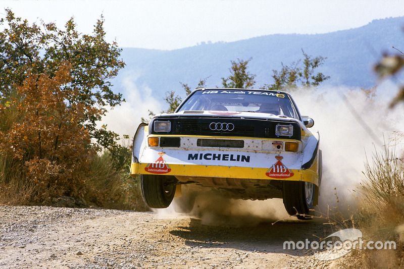 Walter Rohrl, Christian Geistdorfer, Audi Sport Quattro S1