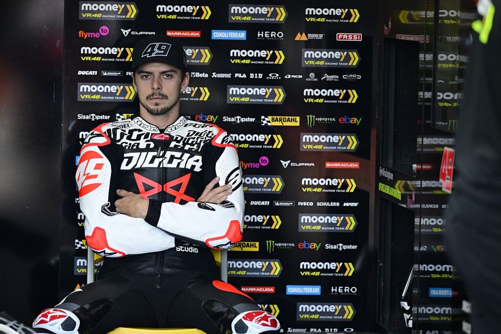 Di Giannantonio not looking to prove a point to Marquez in MotoGP 2024