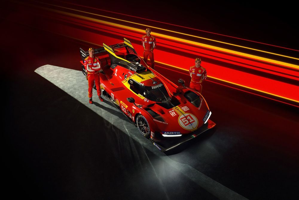 #51 Ferrari AF Corse Ferrari 499P of Alessandro Pier Guidi, James Calado, Antonio Giovinazzi