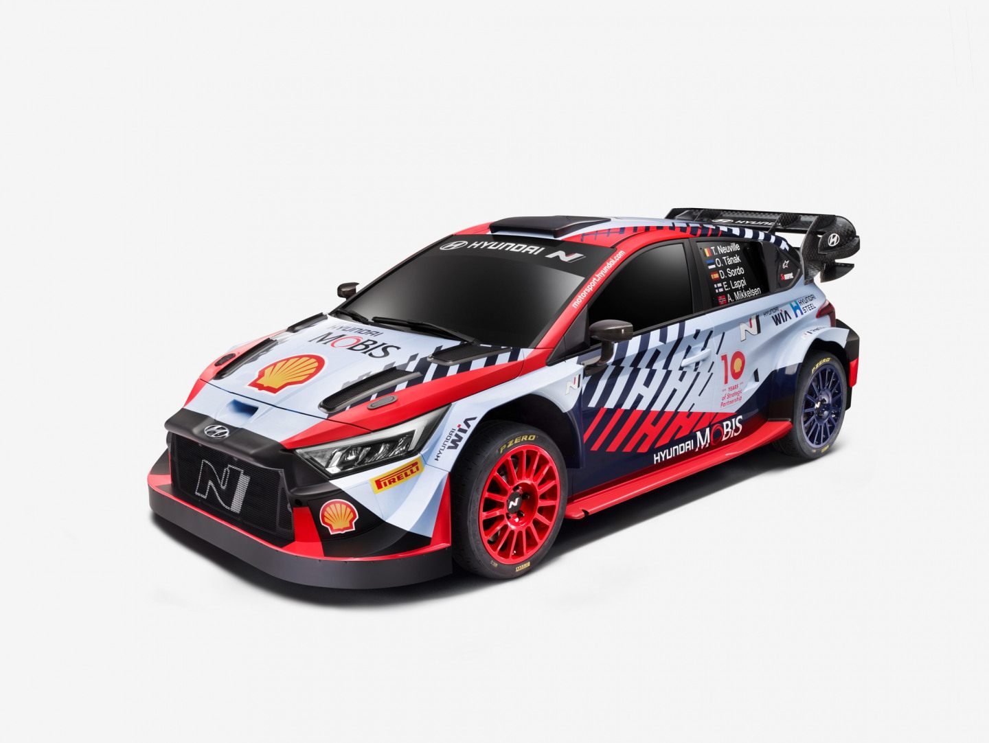 Hyundai i20 N Rally1 сезона-2024 © Hyundai Motorsport
