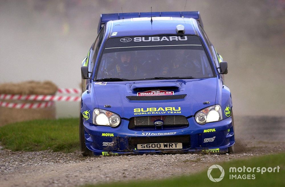 Solberg's crowning glory came in 2003 when he won the world title for Subaru