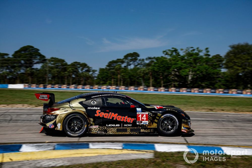 #14 VasserSullivan Lexus RC F GT3: Jack Hawksworth, Ben Barnicoat, Kyle Kirkwood