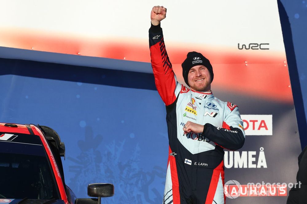 Winner Esapekka Lappi, Hyundai World Rally Team