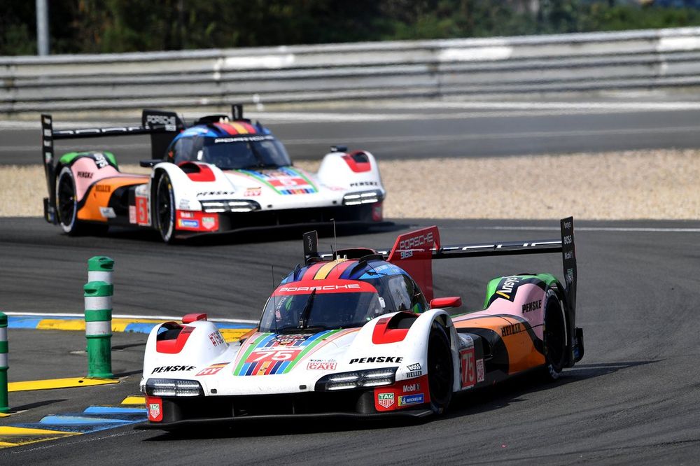 #75 Porsche Penske Motorsport Porsche 963 of Felipe Nasr, Mathieu Jaminet, Nick Tandy