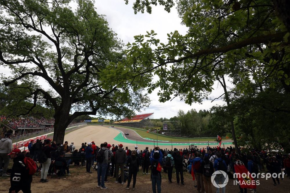 Fans at Imola 