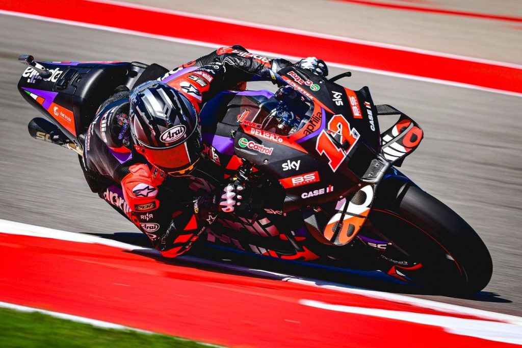Vinales tops opening practice from Martin, Acosta Vinales tops opening practice from Martin, Acosta