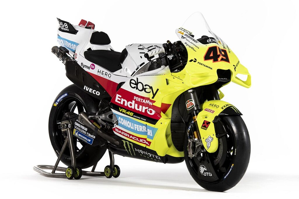 Valentino Rossi’s MotoGP team reveals all-new 2024 livery