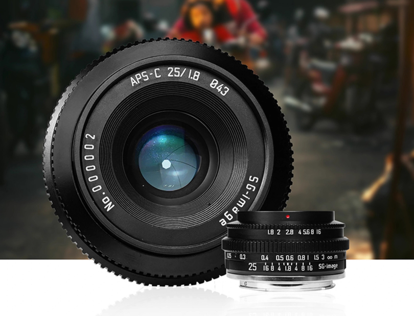 Новый игрок на рынке фотооптики: SG-IMAGE представлен 25mm F1.8 Новый игрок на рынке фотооптики: SG-IMAGE представлен 25mm F1.8